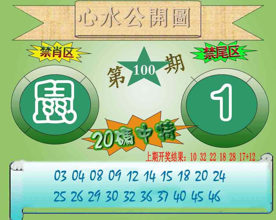 100期心水公开图[图]